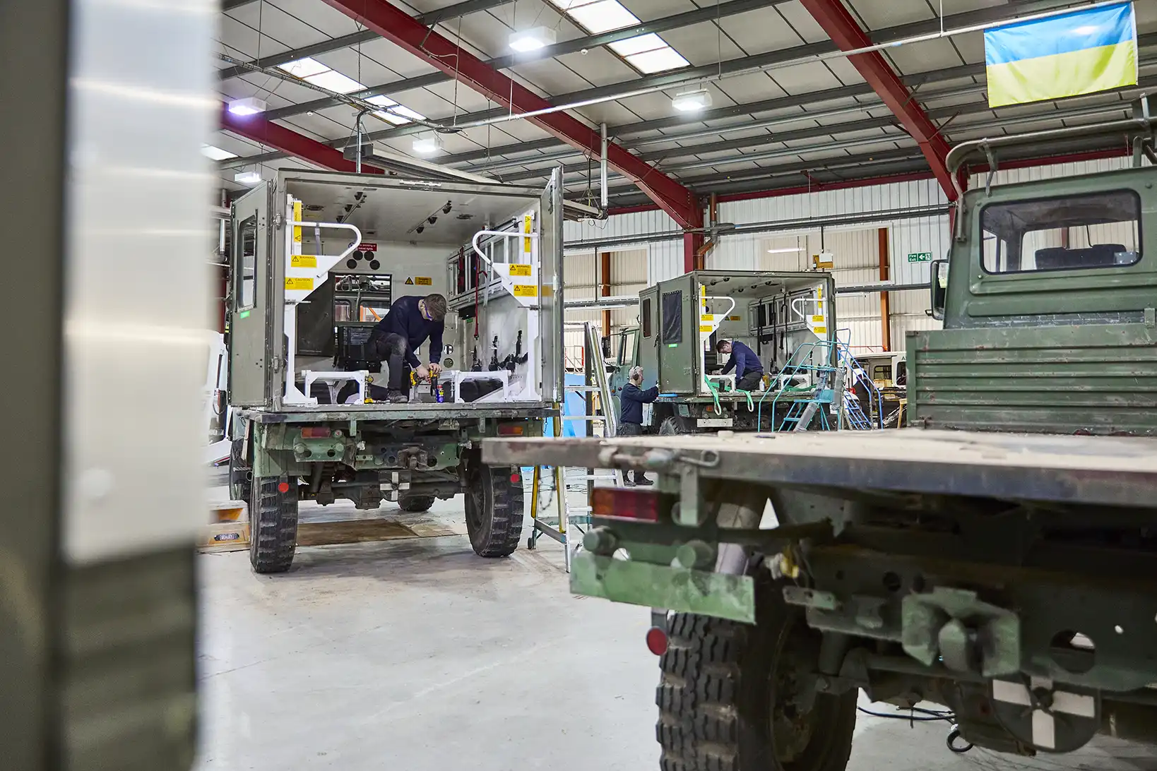Unimog being built
