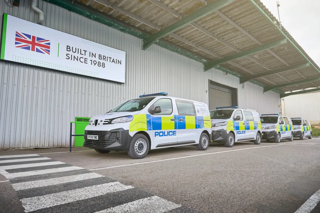 police vehicles