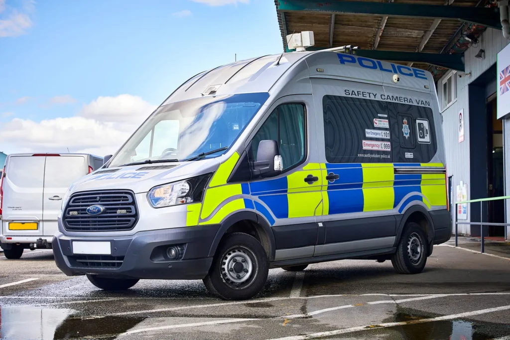 speed camera van